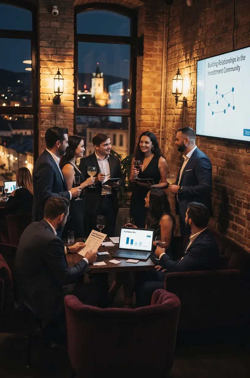Professional team collaboration